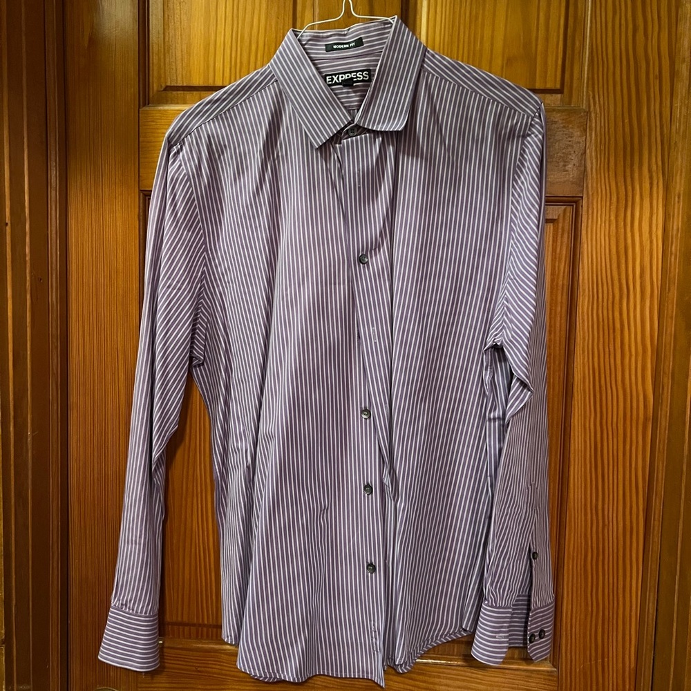 Express mens dress shirt size Large